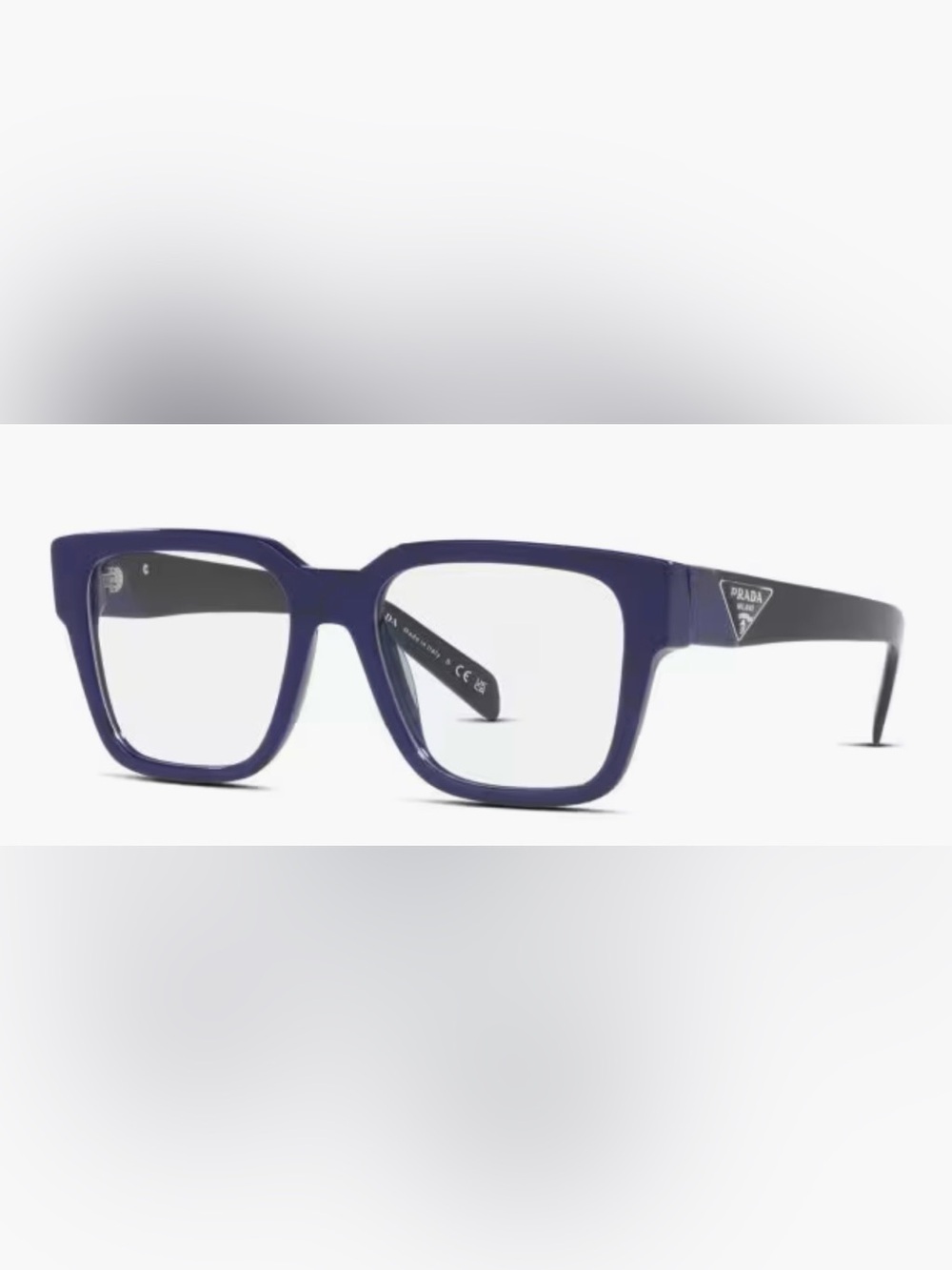 Prada Men's Indigo Square Optical Frames